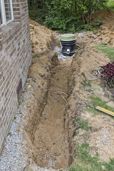 Grinder Pump Installation in Bentonville