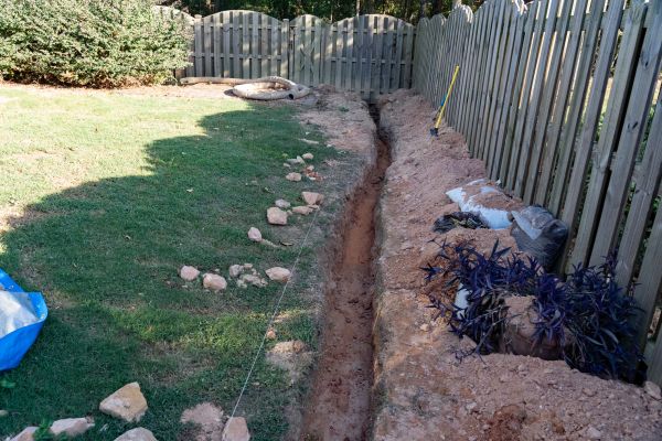 Trench Drain Installation in Bentonville