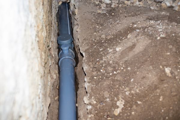 Drain Line Installation in Bentonville
