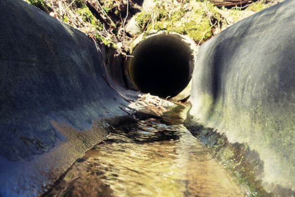 Drainage Swale Installation in Bentonville