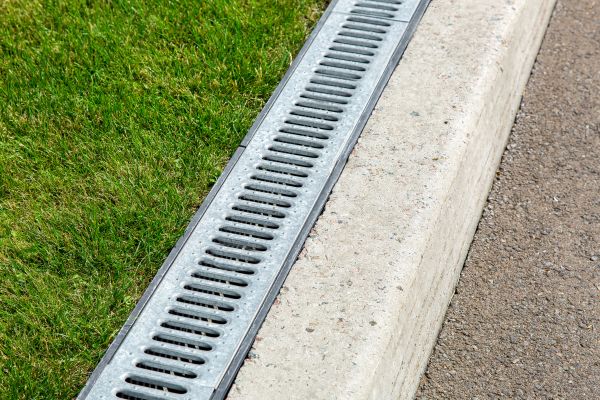 Courtyard Drain Installation in Bentonville