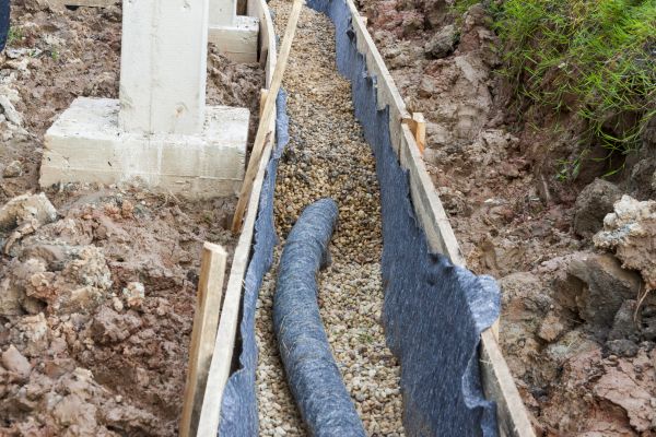 French Drain Installation in Bentonville