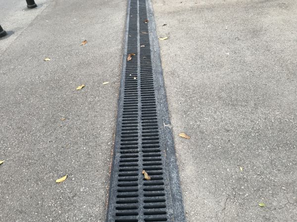Channel Drain Replacement in Bentonville
